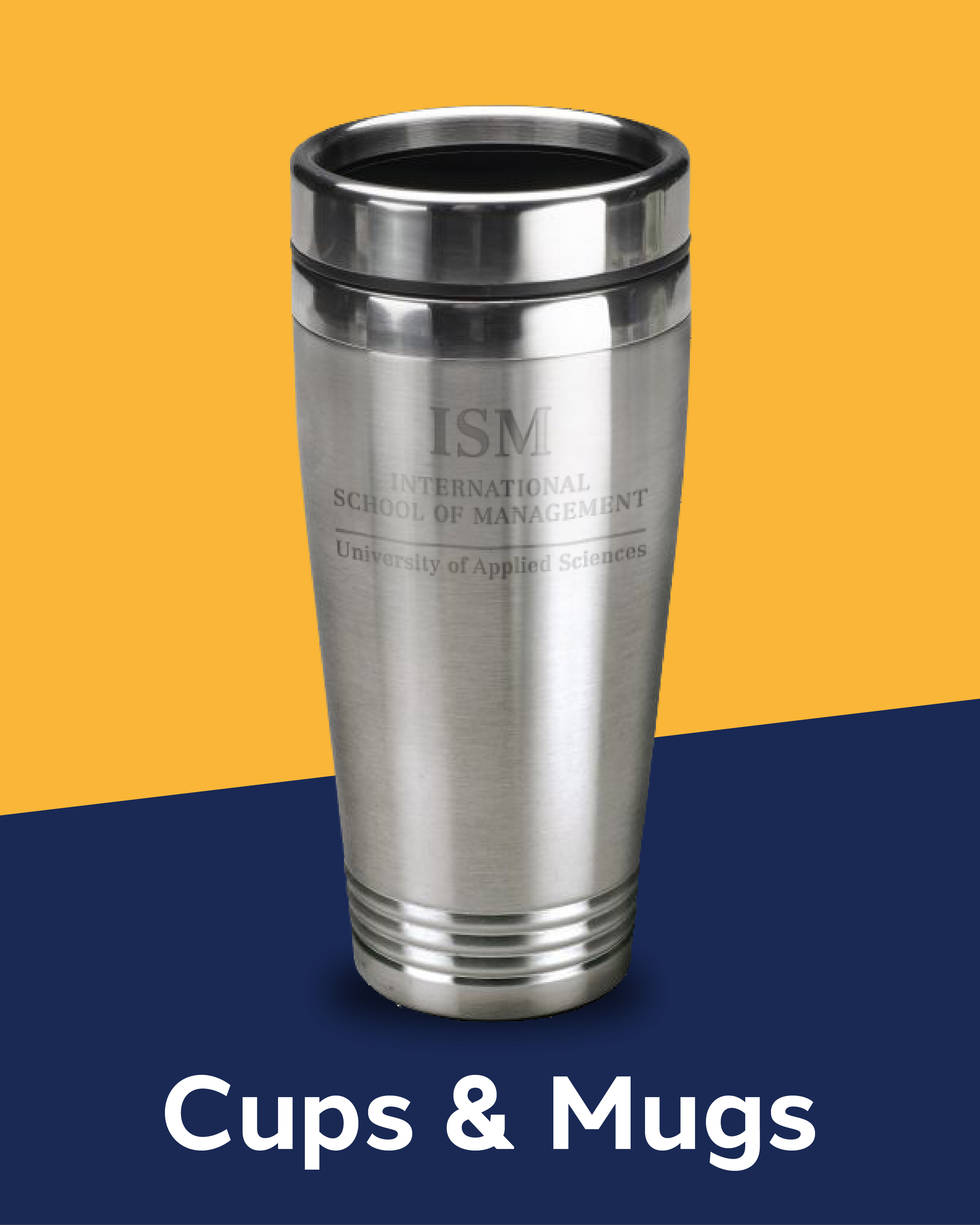 Cups & Mugs  with logo ISM Dortmund